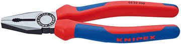 Плоскогубцы комбинированные, 200 мм, KNIPEX 03 02 200 KN-0302200
