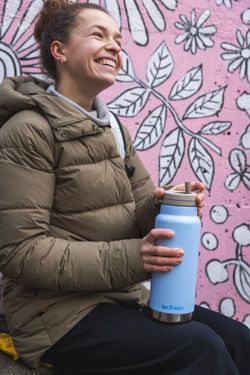 Термобутылка Klean Kanteen TKWide Twist Cap 32oz (946 мл) Clear Sky