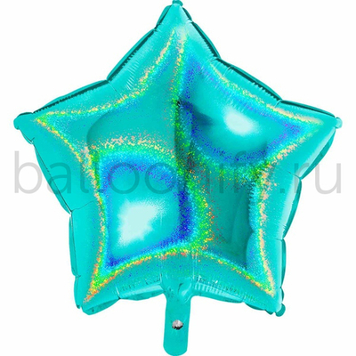 Фольгированная фигура, звезда, 18"/46СМ 18" Tiffany