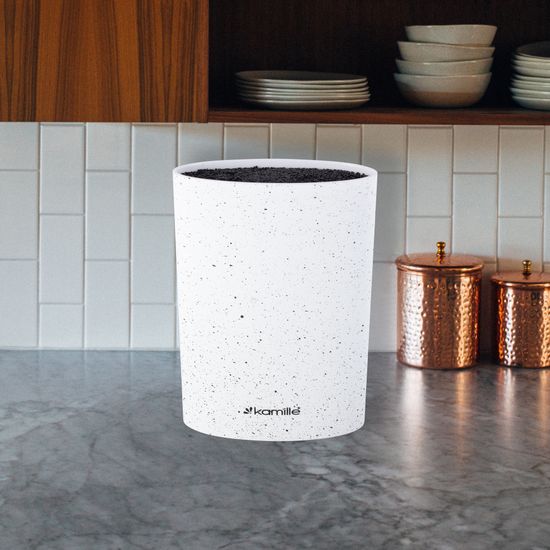 Подставка для ножей овальная Kamille KM 7606