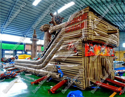 Надувной корабль "Пират Черная Борода"