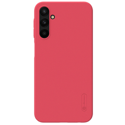 Тонкий жесткий чехол красного цвета от Nillkin для Samsung Galaxy A24 4G, серия Super Frosted Shield