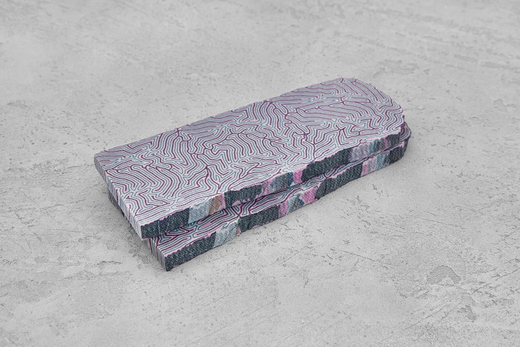 Авторская микарта, 2 плашки 135х47х8мм T034