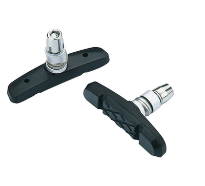 Колодки тормозные TEKTRO, для V-brake, резьбовые, длина 63мм, инд уп.