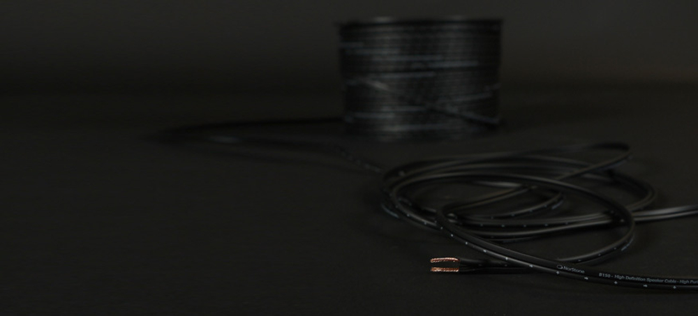 NorStone Classic Black B150-100, акуст.кабель, сечение 2х1,5мм², OFC, чер.изоляция,100 м. NORB150100