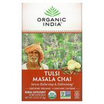 Organic India, чай масала с тулси, 18 пакетиков, 37,8 г (1,33 унции)