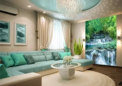 Фотообои Vostorg № 249 Серебряный поток 196х260см