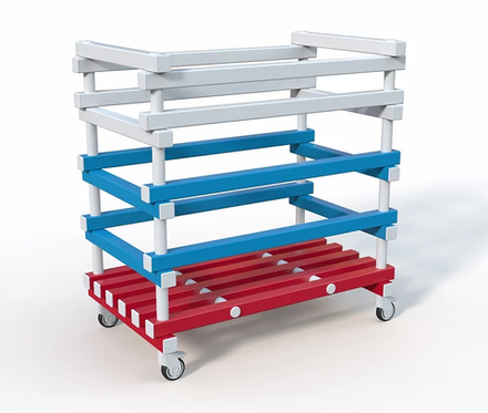 Корзина для инвентаря (вариант 2) 1000х600х1000 мм