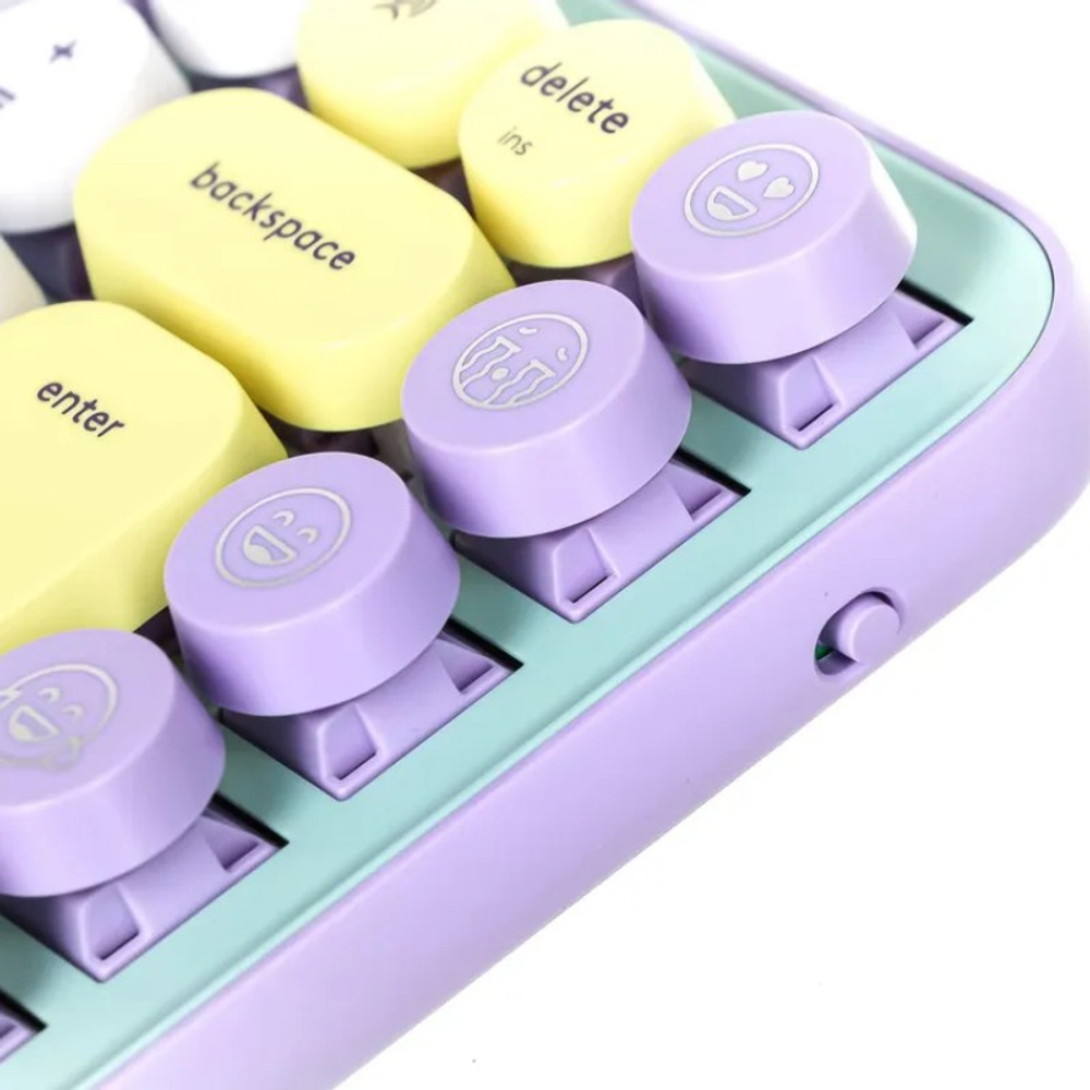 Клавиатура Logitech POP Keys - DAYDREAM MINT - RUS. (механическая, беспроводная 2.4 GHz, Bluetooth)