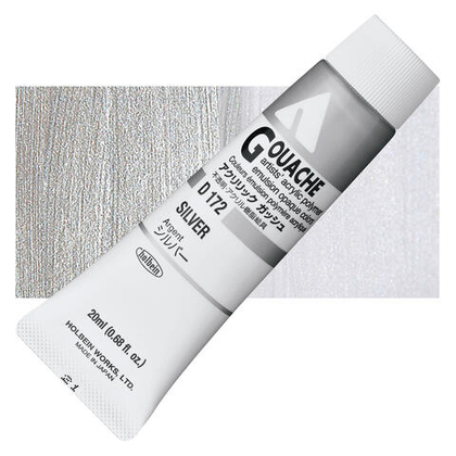 Holbein Acrylic Gouache 20 мл. 172 [C] Silver