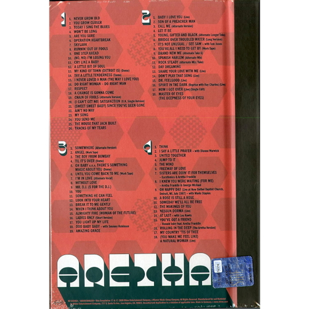 Aretha Franklin / Aretha (Limited Edition Box Set)(4CD)