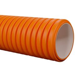 Труба гофрированная РГК РР OD400/345 SN8 с раструбом (6м)