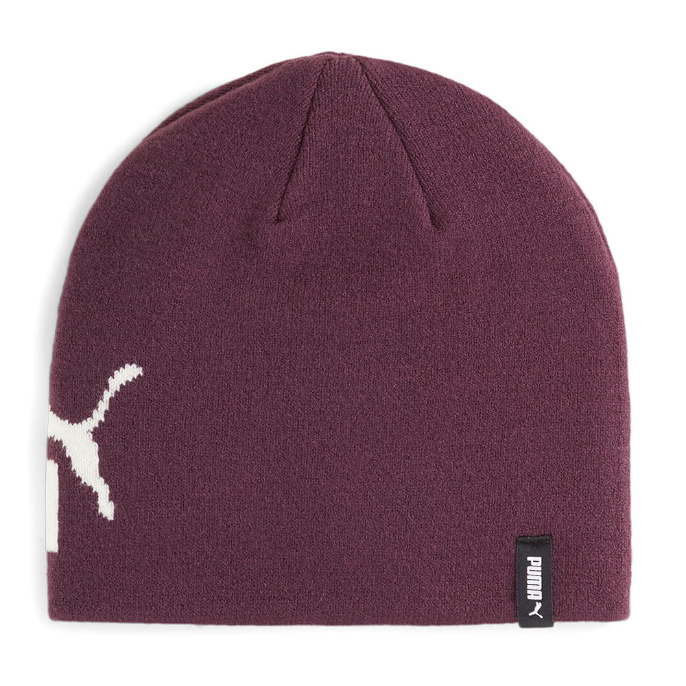 Шапка PUMA ESS Cuffless Beanie, 02563606, бордовый
