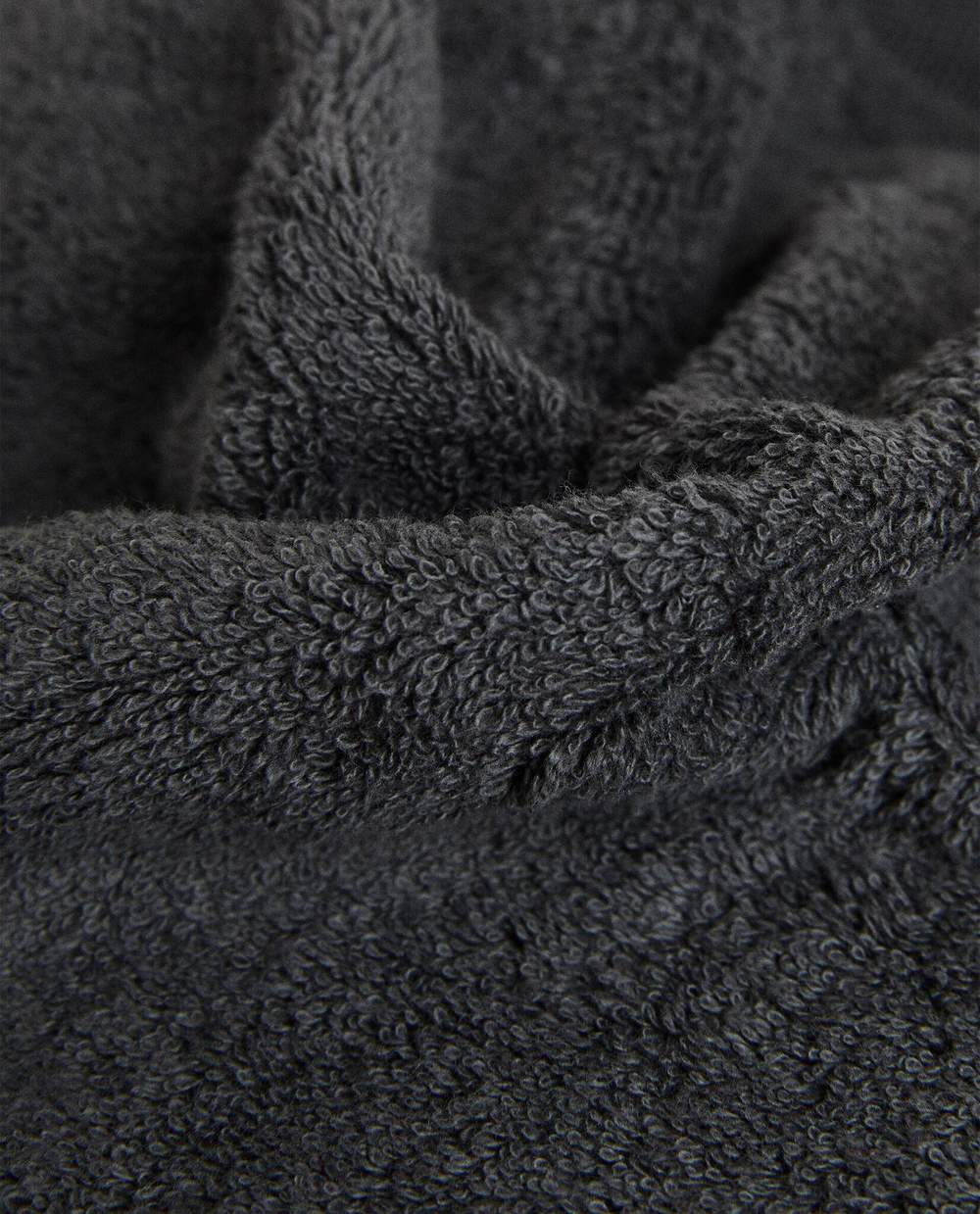 ZARA HOME (НАБОР ИЗ 3 ШТ.) ПОЛОТЕНЦЕ ИЗ ВЫСОКОКАЧЕСТВЕННОГО ХЛОПКА, СЕРЫЙ