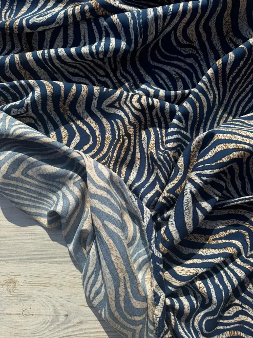 Ткань для шитья 2,5 м штапель вискоза принт