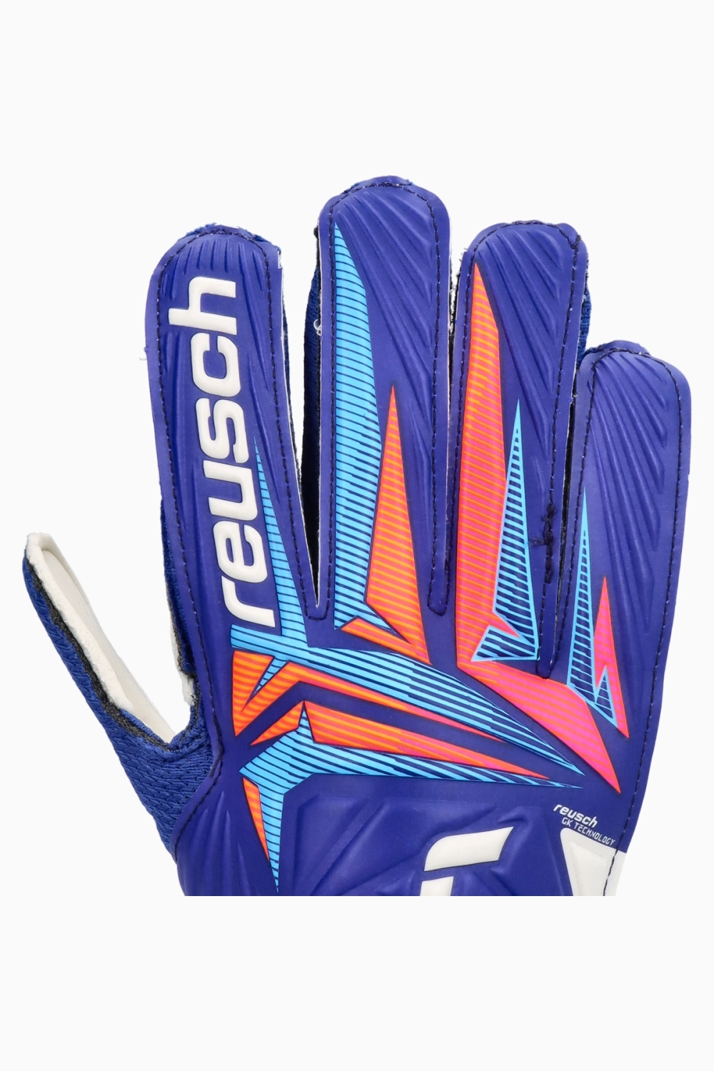 Вратарские перчатки Reusch Attrakt Solid Junior - темно-синий