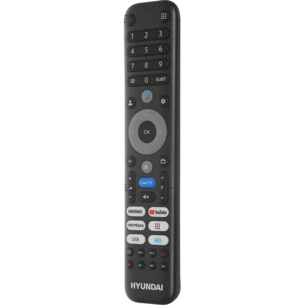 Телевизор Hyundai H-LED50BU7011 50" 4K Ultra HD LED Smart Google TV Frameless черный
