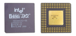 Процессор intel i486 dx2-66, для настольных ретро ПК
