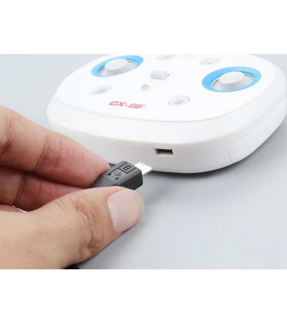 Р/У квадрокоптер Cheerson CX-OF-TX Mini, Wi-Fi, Optical Flow, RTF 2.4G (синий)
