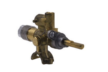 Кран с газконтролем (природный газ) под резьбу КГА-02-65 №65 газовой плиты Flama, King