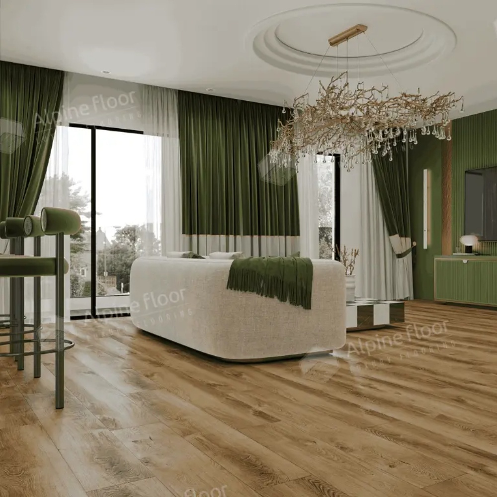 Кварцвиниловая плитка Alpine Floor Premium 12 ECO 24-7 Дуб Карте