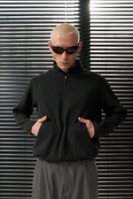 Куртка Nothomme Blue Monte Casual Openwork Waffle Jacket "Black Oriole"