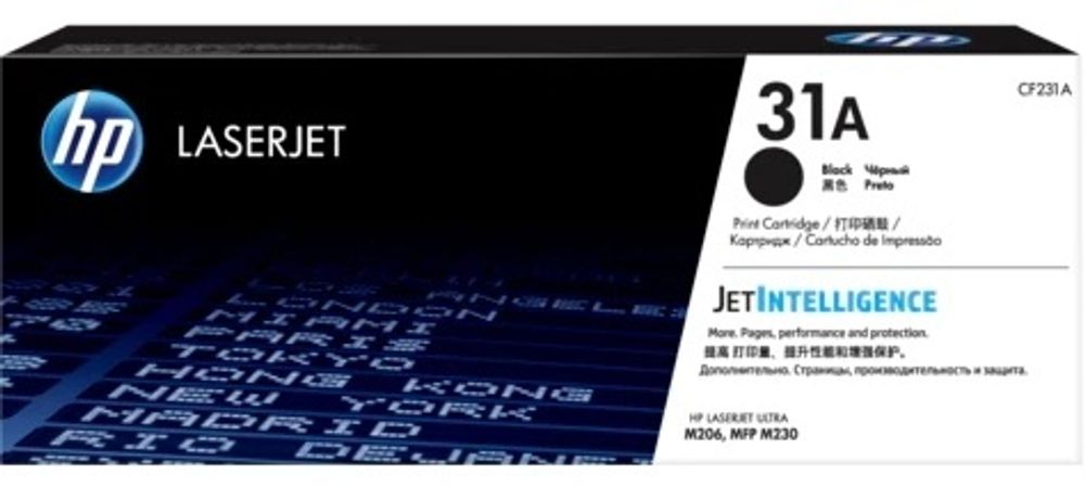 Картриджи HP CF231A черный
