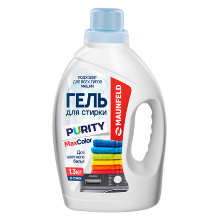 Гель для стирки  Maunfeld Purity Max Color 1,3кг