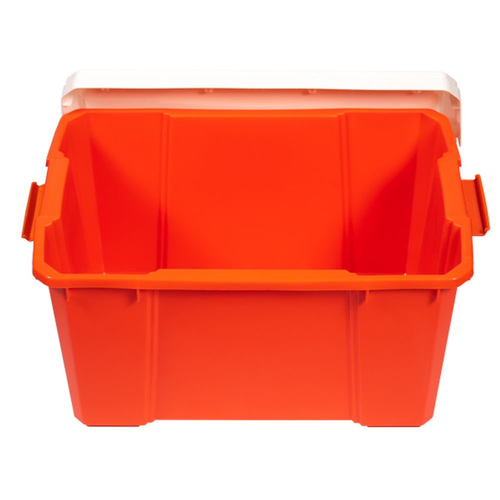 IRIS Короб для хранения HIKING STORAGE BOX TTB450 Белый/Оранжевый, 56л  /6