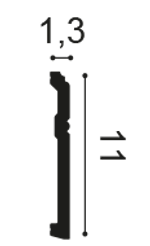 Плинтус SX105