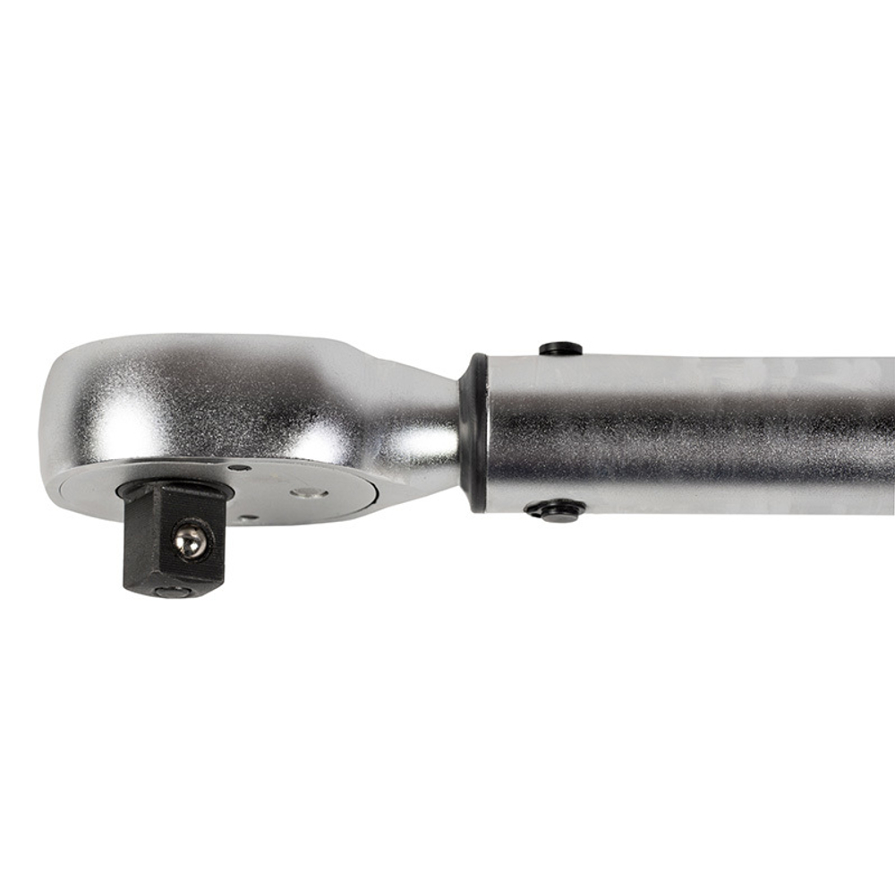 KING TONY (P34462-2DG) Динамометрический ключ серии "EXACT", 1/2", 60-340 Нм, в комплекте 2 торцевые головки