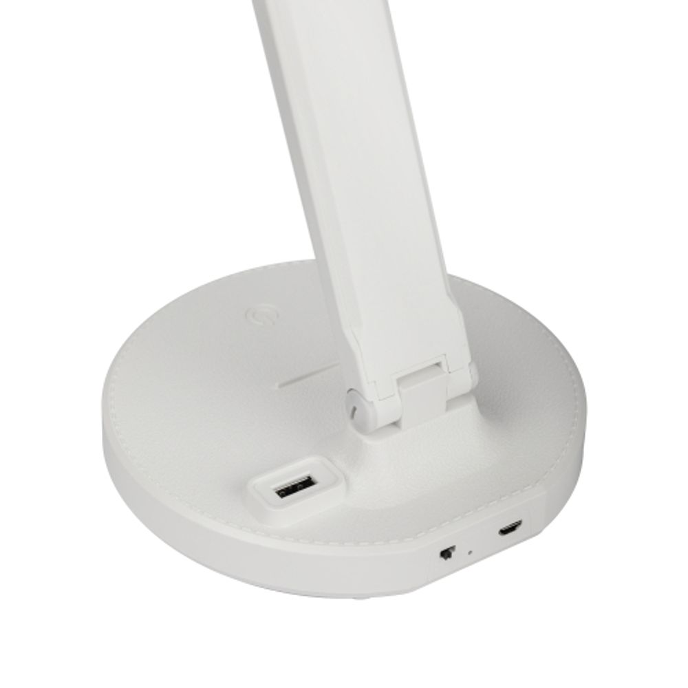 Настольный светильник ЭРА NLED-511-6W-W светодиодный аккумуляторный белый | Светодиодные настольные лампы