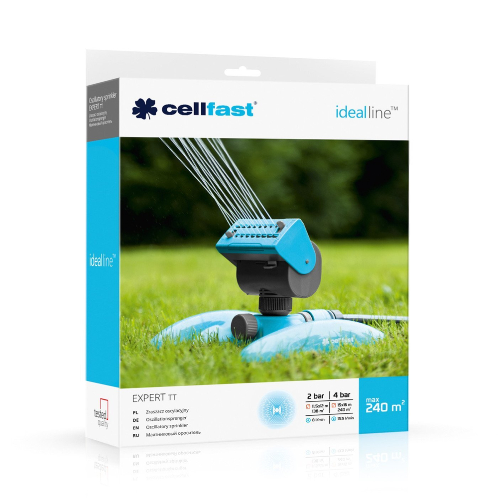 Дождеватель CELLFAST IDEALLINE EXPERT TT маятниковый