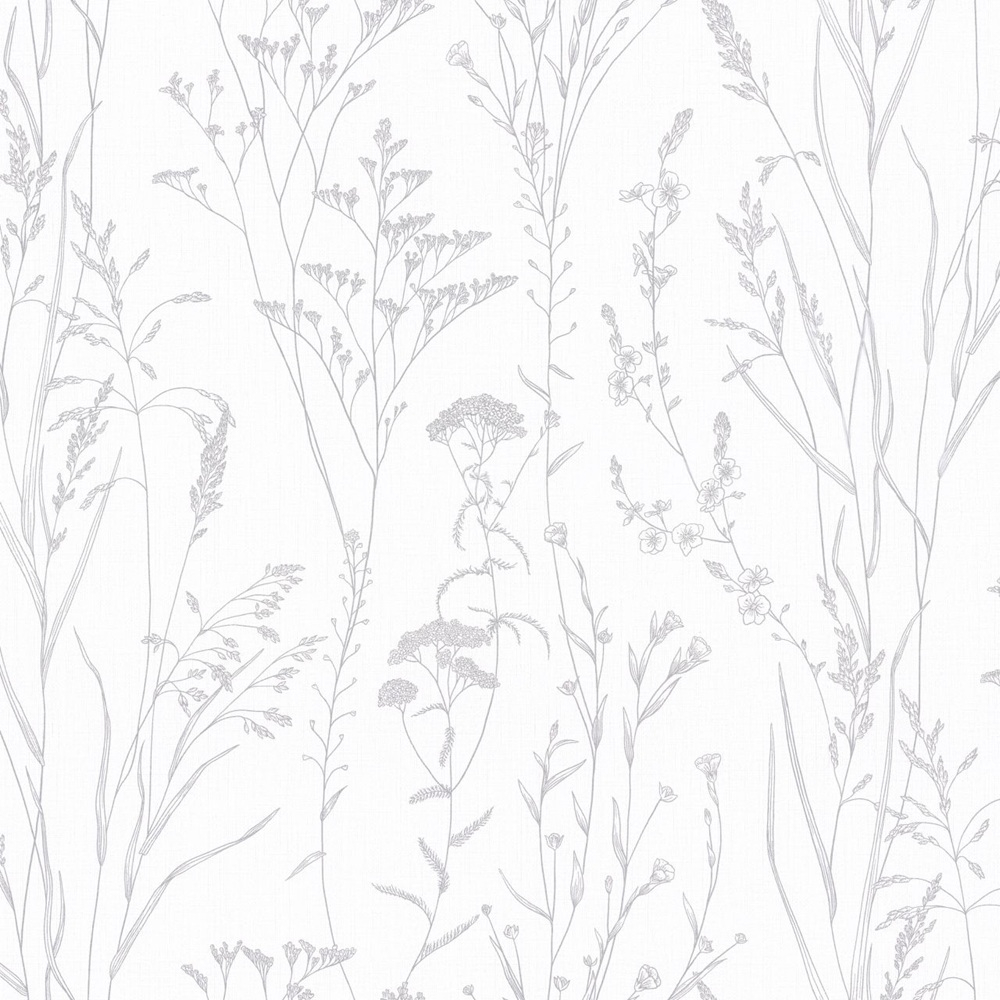 Обои виниловые SL72570-10 PALITRA Simple Travki-muravki, флористика, размер 1.06 х 10.05 м