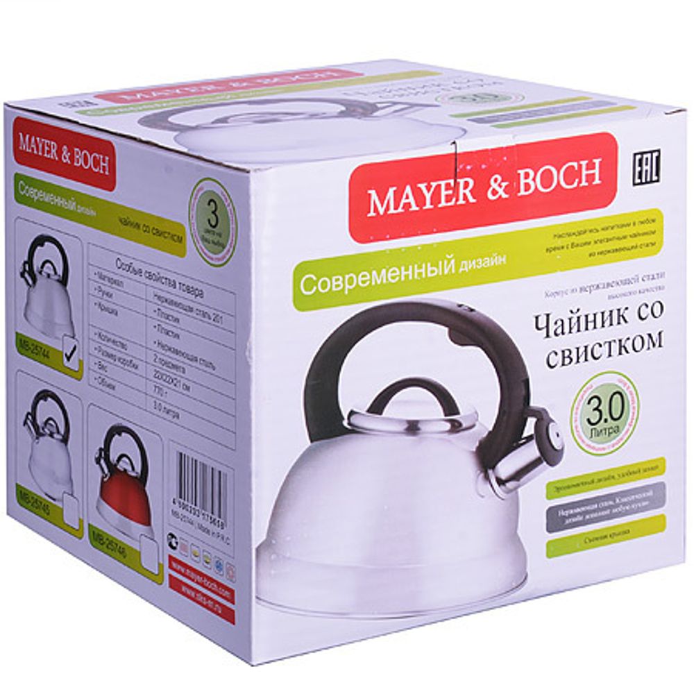 MAYER &amp; BOCH Чайник 25744 3 л