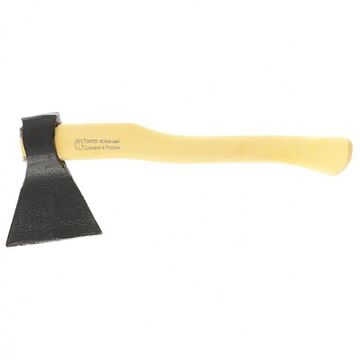 Топор кованный, в сборе, 800/950 г, деревянное топорище, 400 мм, Б2, (Труд) г.Вача Россия 21691