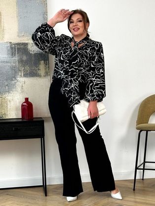 Цена на Блузка-4821 больших размеров