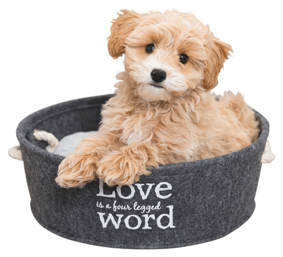 Лежак для собак и кошек Trixie Lian, размер 37см., серый