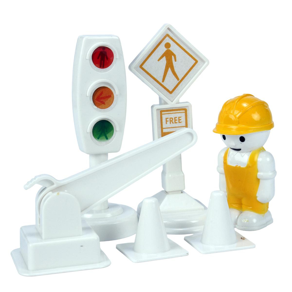 Игровой набор с транспортом, коробка 6688-153B