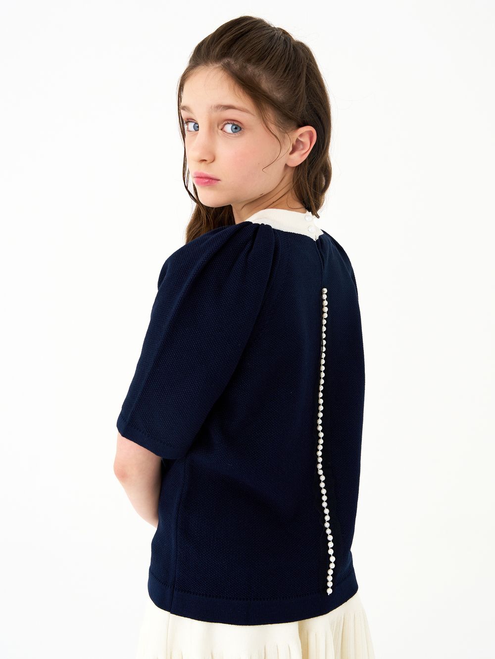 Джемпер для девочки AT1318 синий