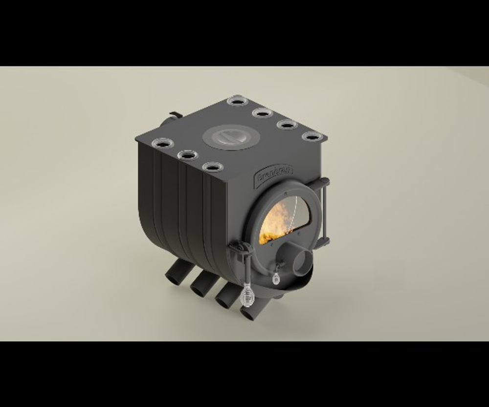 Печь Бренеран с варочной плитой АОТ-06 тип 00 плита 1 конфорка до 100м3