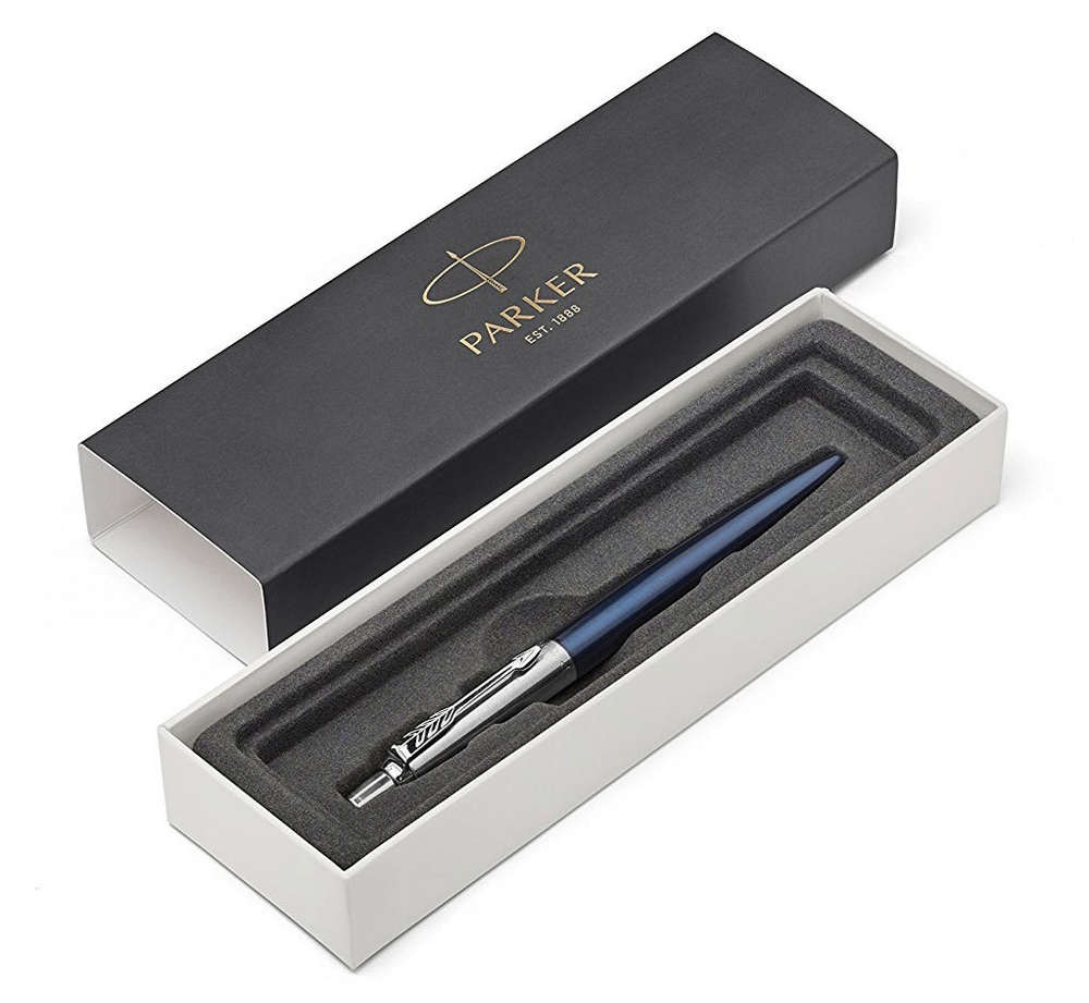 Шариковая ручка Parker Jotter Essential Royal Blue CT (без гравировки)