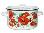 Кастрюля 2,9л с рисунком в ассортименте