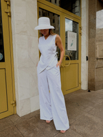 Льняной костюм ЖЕНА МИЛЛИОНЕРА