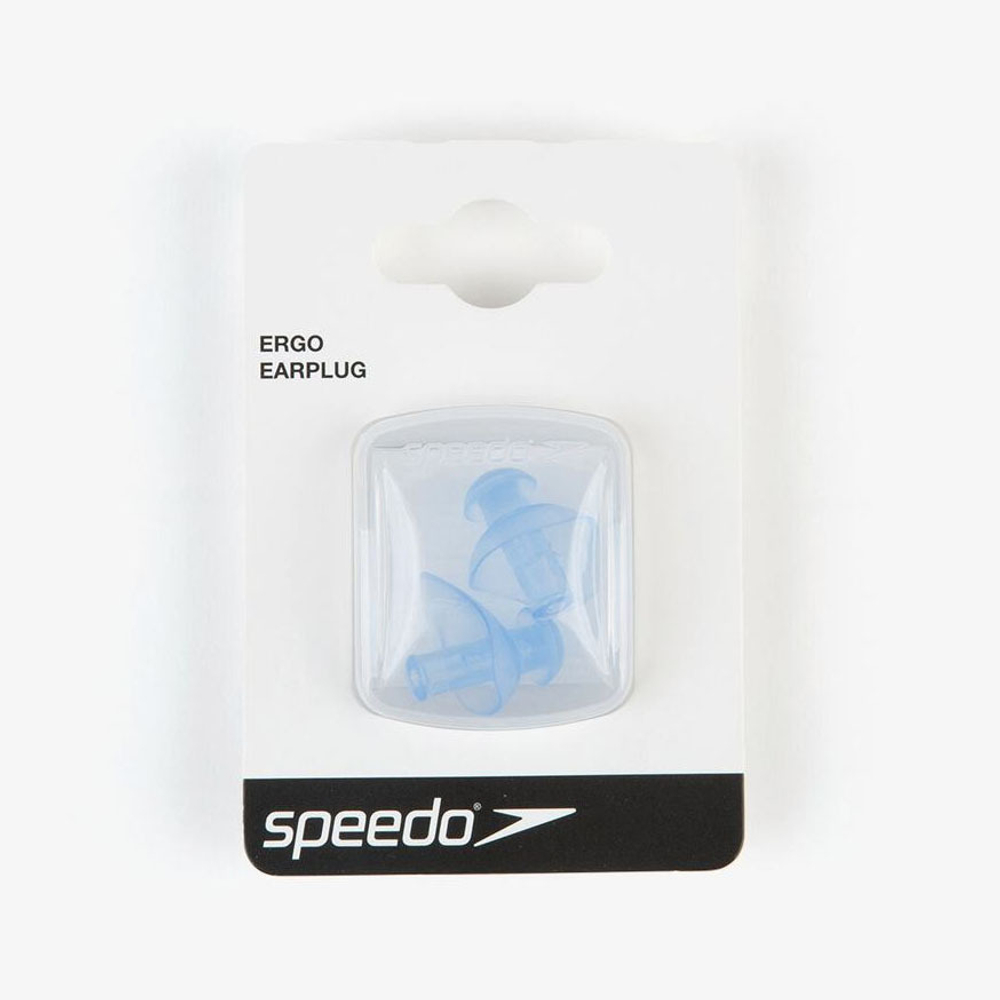 Беруши SPEEDO Ergo Earplug, 8-703380309, one size, синие, полипропилен/резина