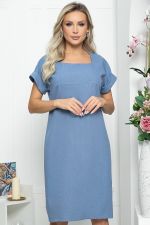 Платье "Джустина" (джинс) П5410 LT Collection (Акция)