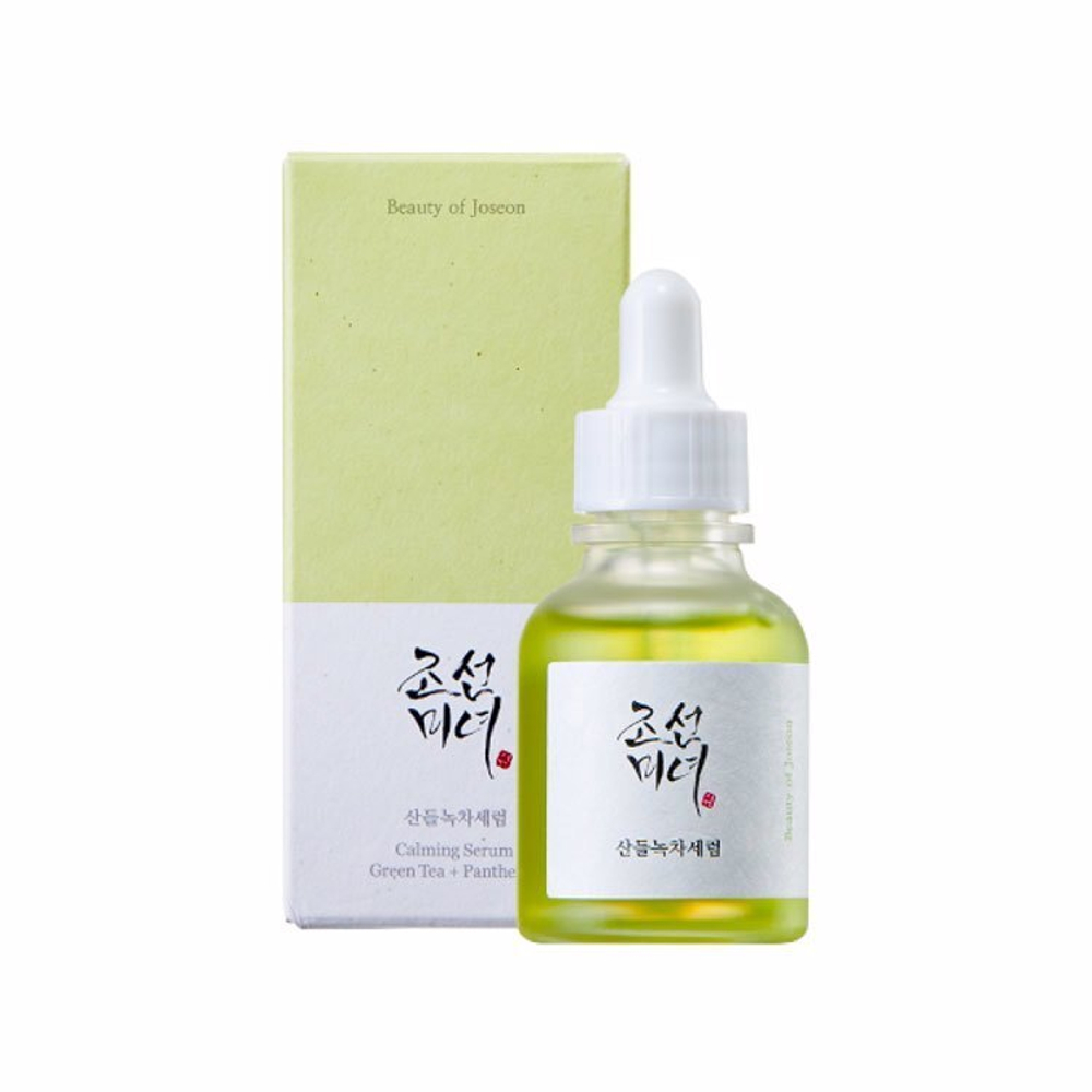 Beauty of Joseon Calming Serum: Green tea+Panthenol антиоксидантная успокаивающая сыворотка