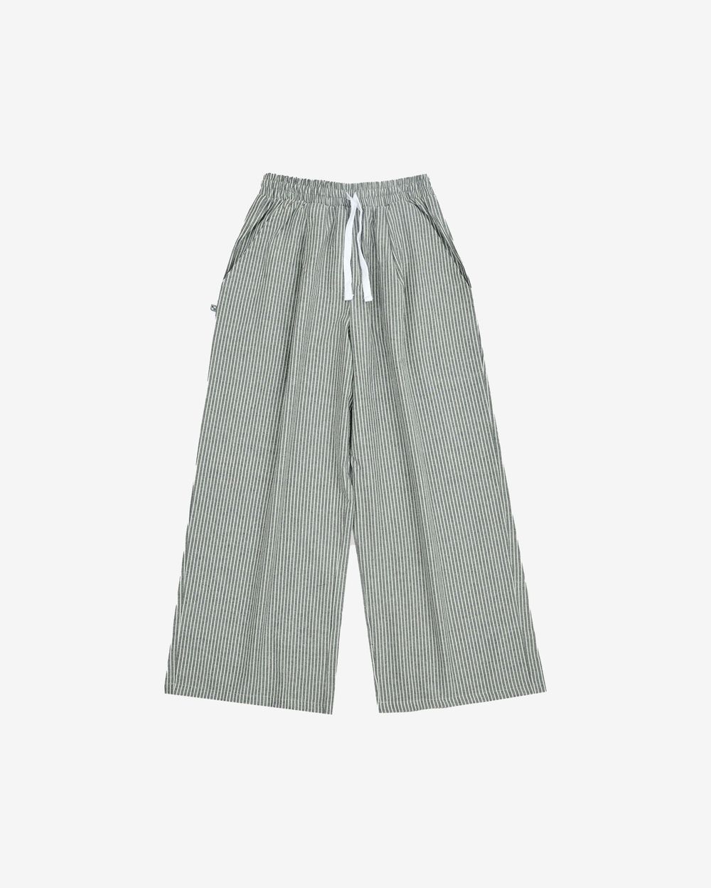 Брюки One Two Striped Baggy Pants Grey