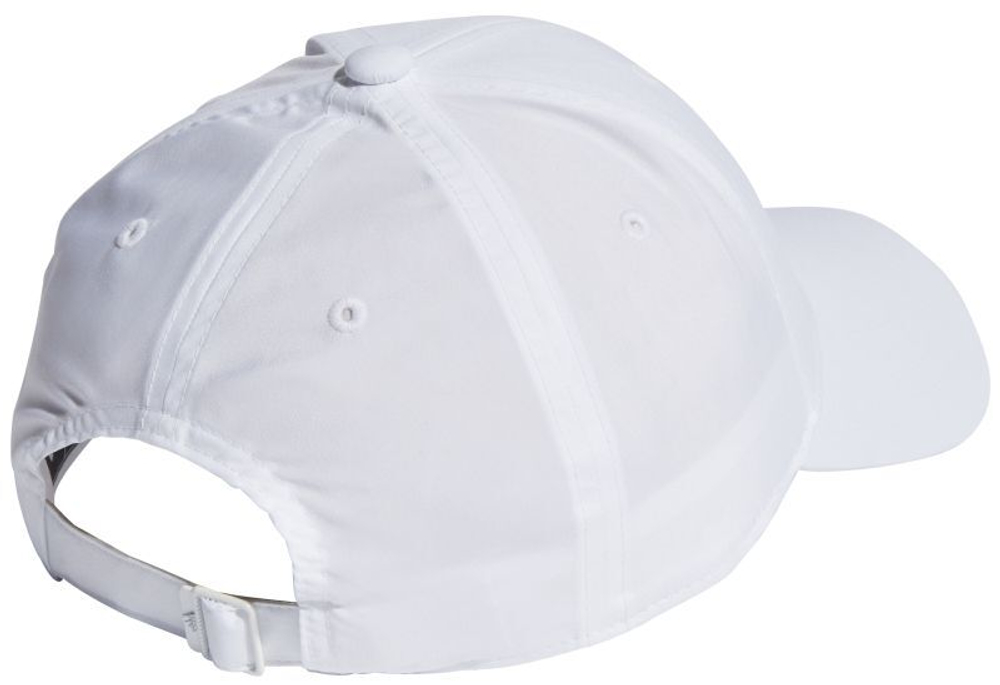 Теннисная кепка Adidas Embroidered Logo Lightweight Baseball Cap - White