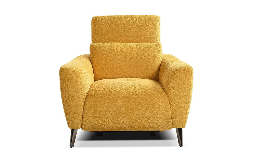 Кресло-реклайнер Lafayette желтое